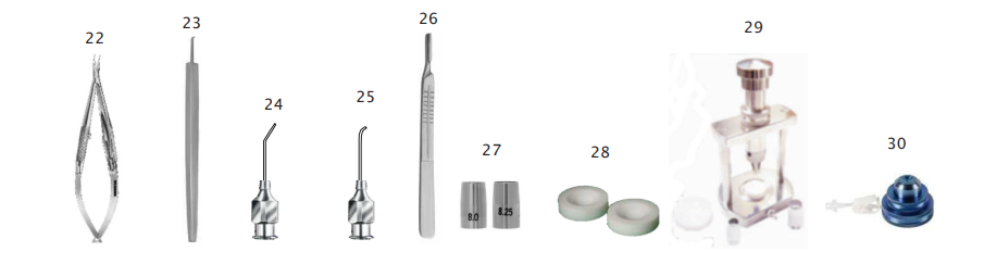 Microsurgery Corneal Transplant Set